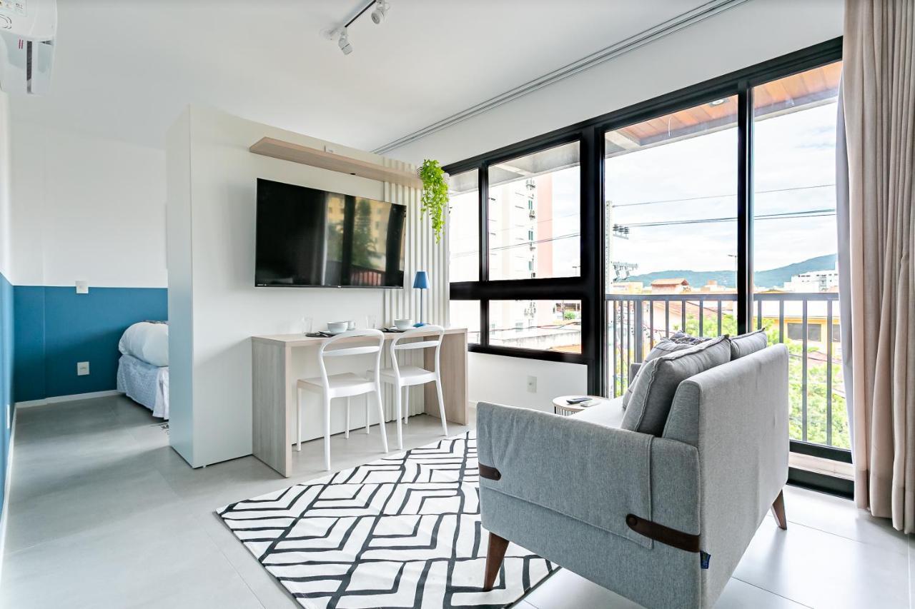 Studio Moderno Com Vaga, Proximo A Lagoa Da Conceicao - Trindade Apartment Florianópolis Екстериор снимка